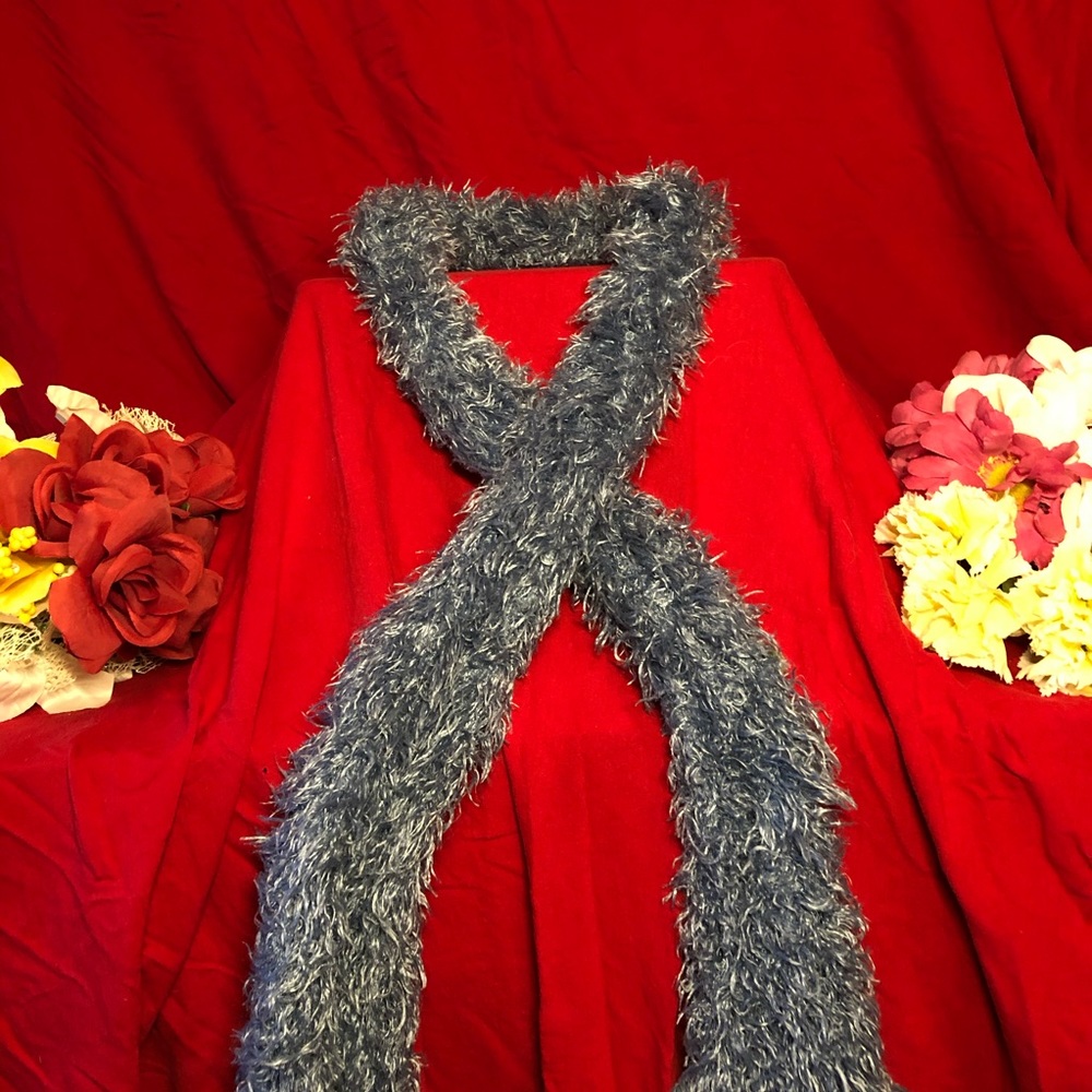 Blue Scarf